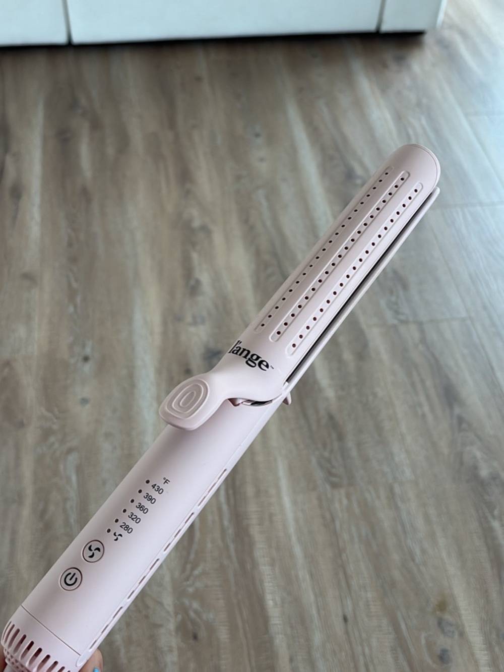Lange hair straightener